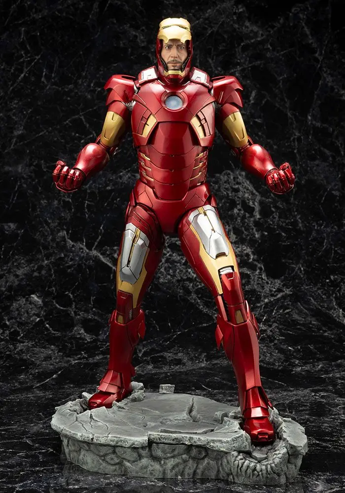 Marvel The Avengers ARTFX 1/6 Iron Man Mark 7 PVC szobor figura 32 cm termékfotó
