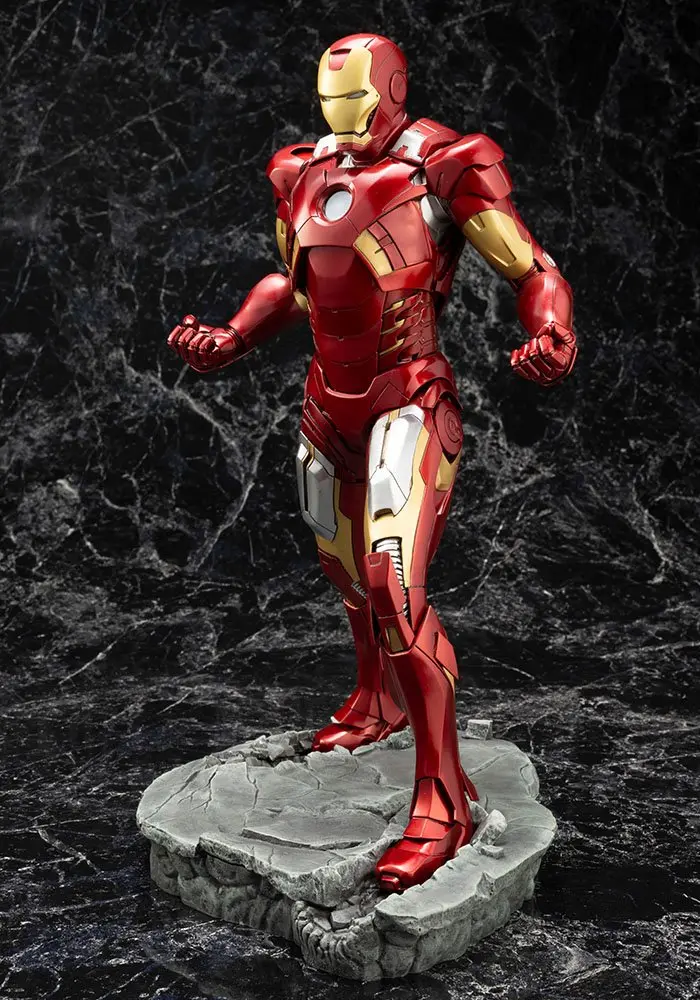 Marvel The Avengers ARTFX 1/6 Iron Man Mark 7 PVC szobor figura 32 cm termékfotó