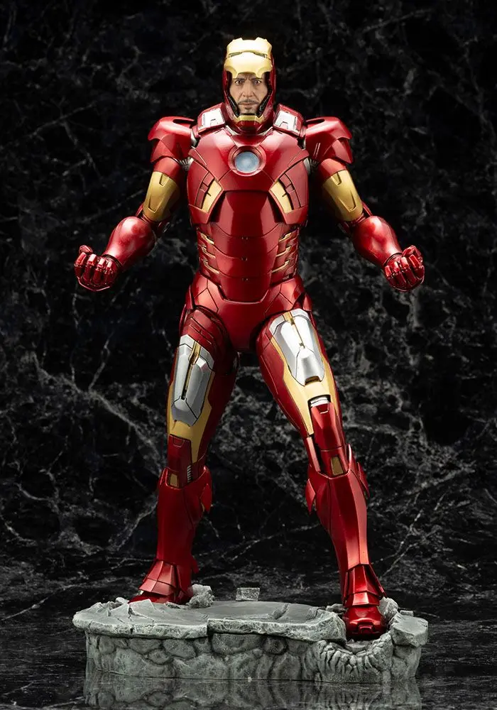 Marvel The Avengers ARTFX 1/6 Iron Man Mark 7 PVC szobor figura 32 cm termékfotó