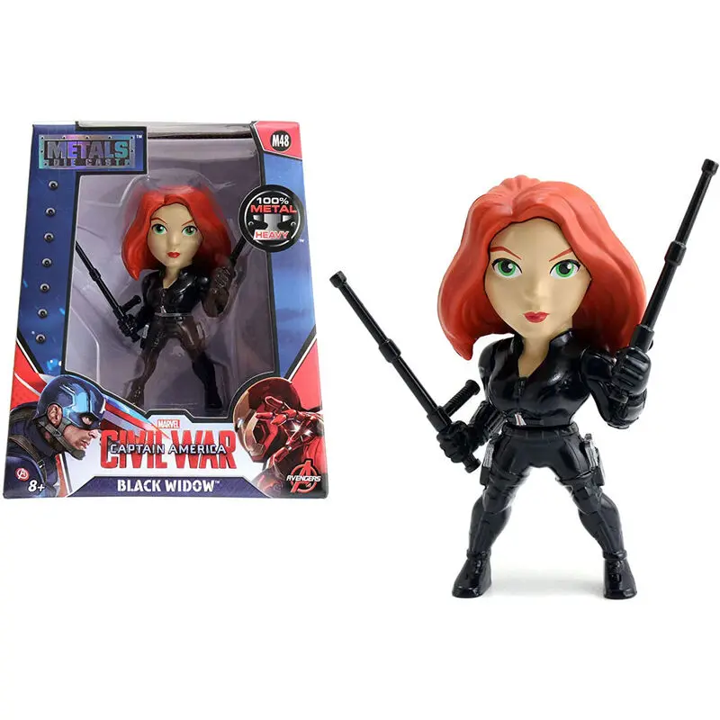 Marvel The Black Widow fém figura 10cm termékfotó
