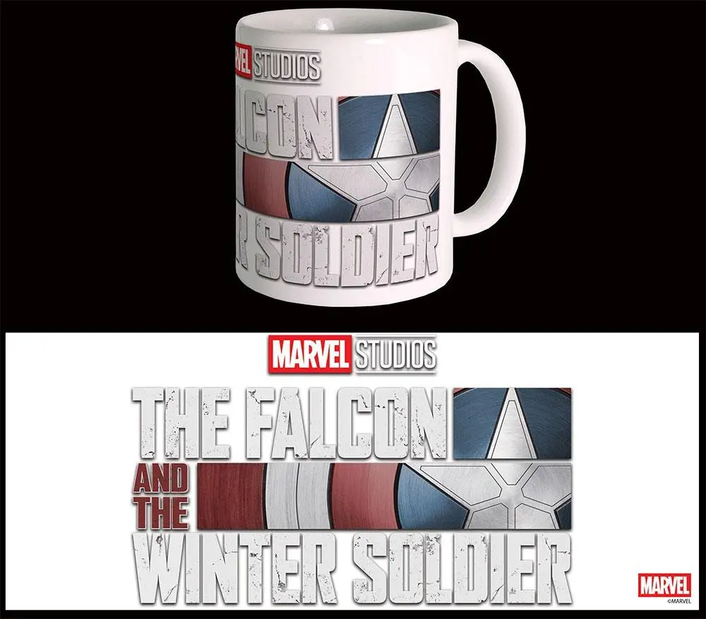 Marvel The Falcon &amp; the Winter Soldier Logo bögre termékfotó
