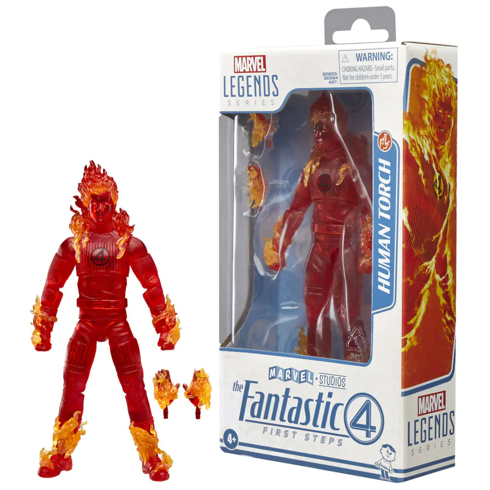 Marvel The Fantastic 4 Human Torch figura 15cm termékfotó