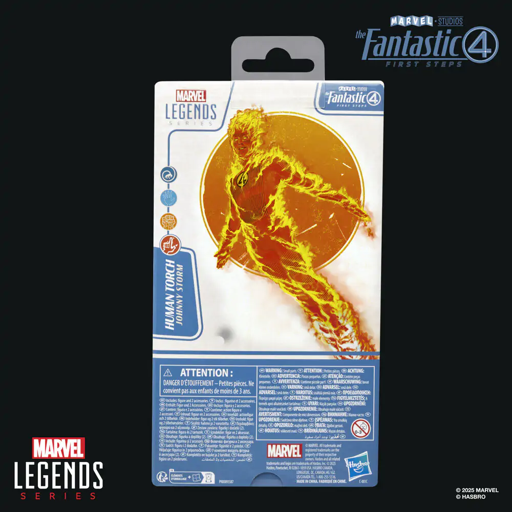 Marvel The Fantastic 4 Human Torch figura 15cm termékfotó