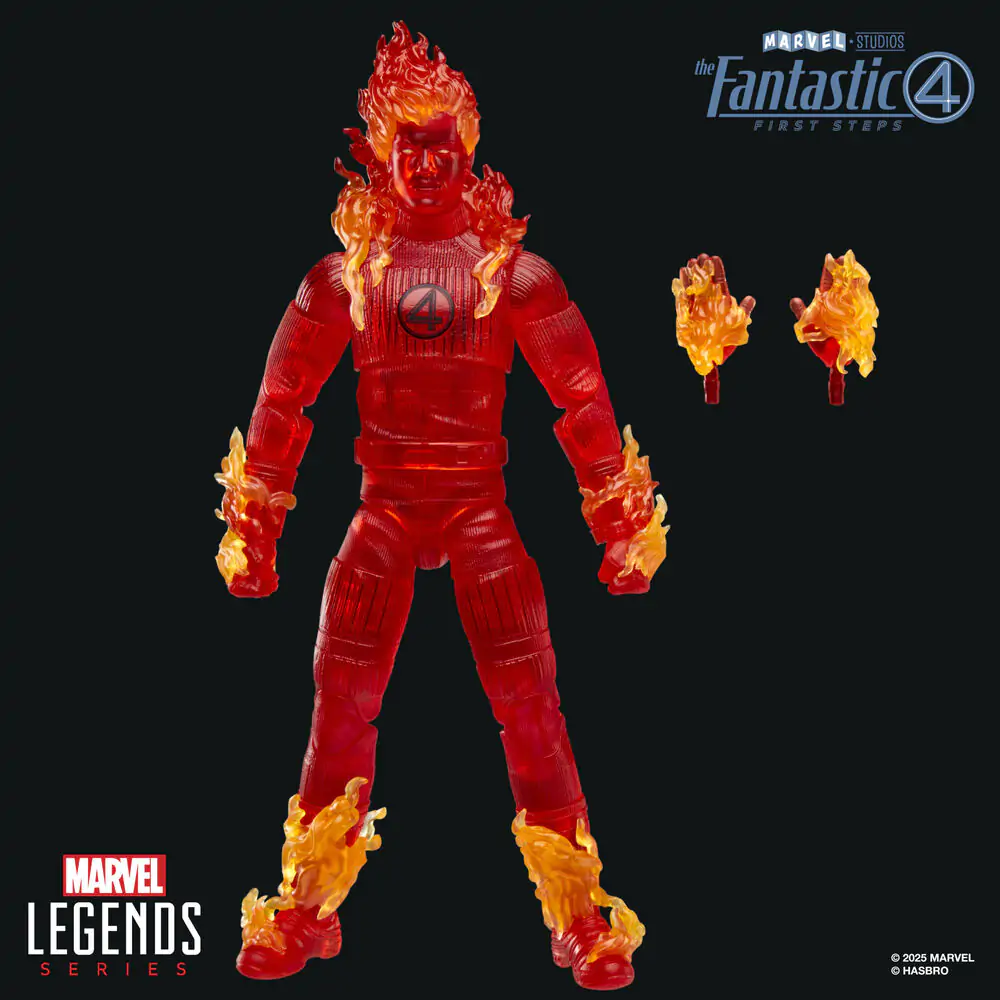 Marvel The Fantastic 4 Human Torch figura 15cm termékfotó