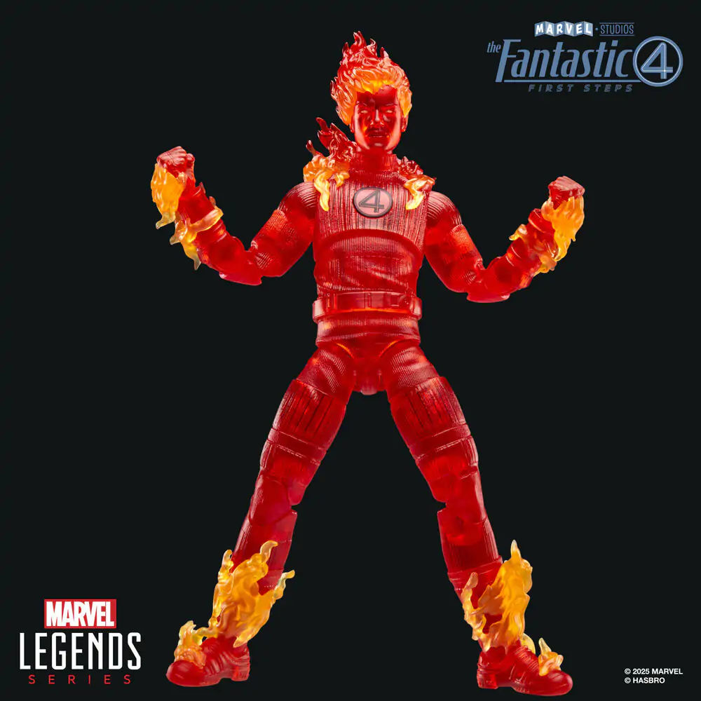 Marvel The Fantastic 4 Human Torch figura 15cm termékfotó
