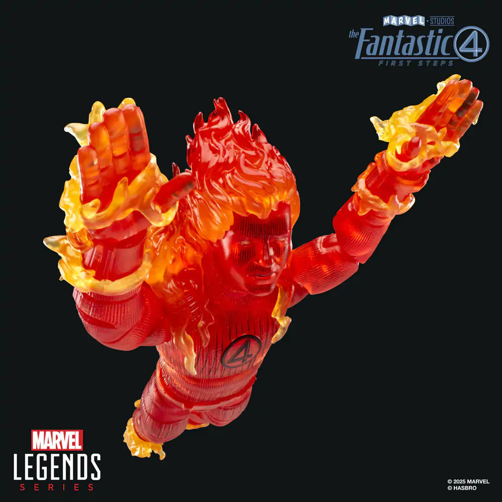 Marvel The Fantastic 4 Human Torch figura 15cm termékfotó