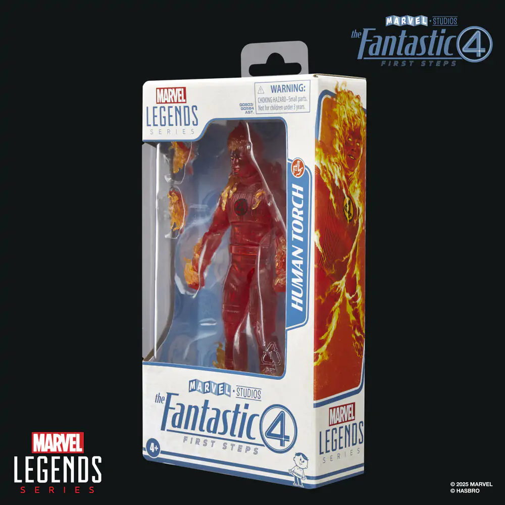 Marvel The Fantastic 4 Human Torch figura 15cm termékfotó