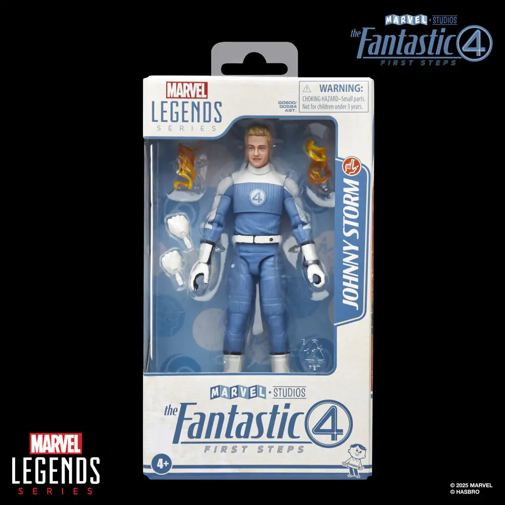Marvel The Fantastic 4 Johnny Storm figura 15cm termékfotó