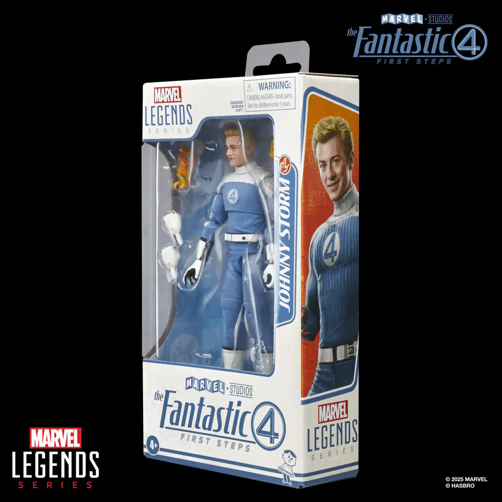 Marvel The Fantastic 4 Johnny Storm figura 15cm termékfotó