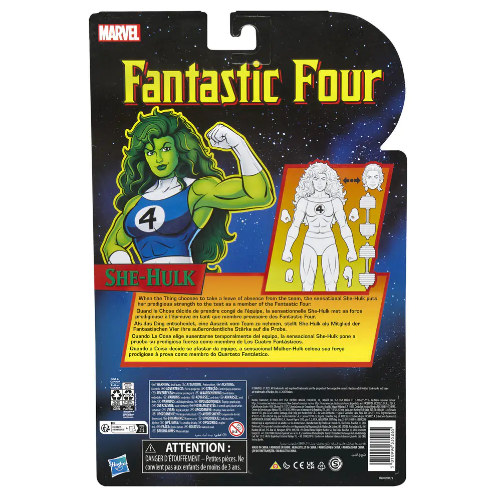 Marvel The Fantastic 4 She-Hulk figura 15cm termékfotó