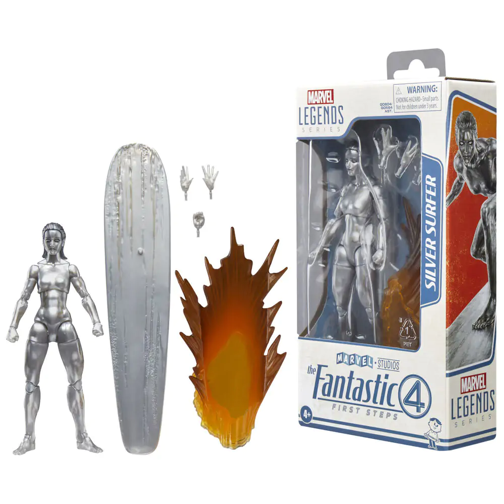 Marvel The Fantastic 4 Silver Surfer figura 15cm termékfotó
