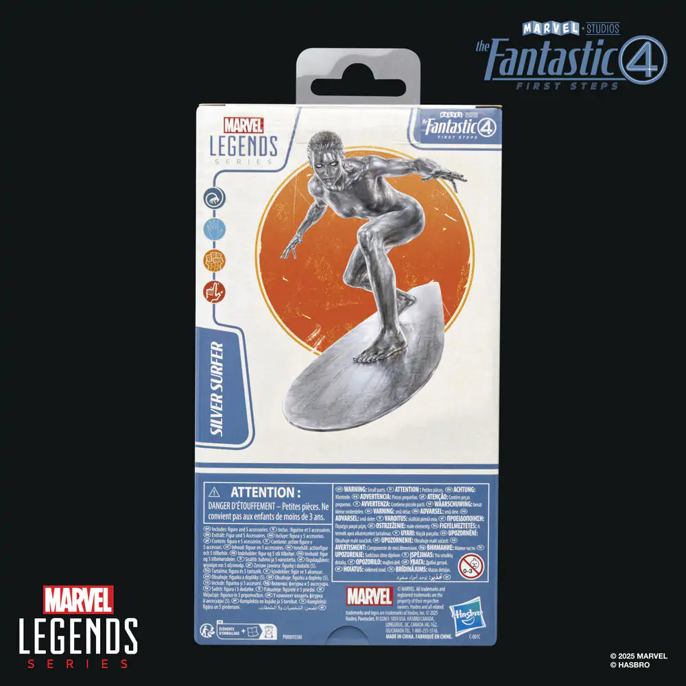 Marvel The Fantastic 4 Silver Surfer figura 15cm termékfotó