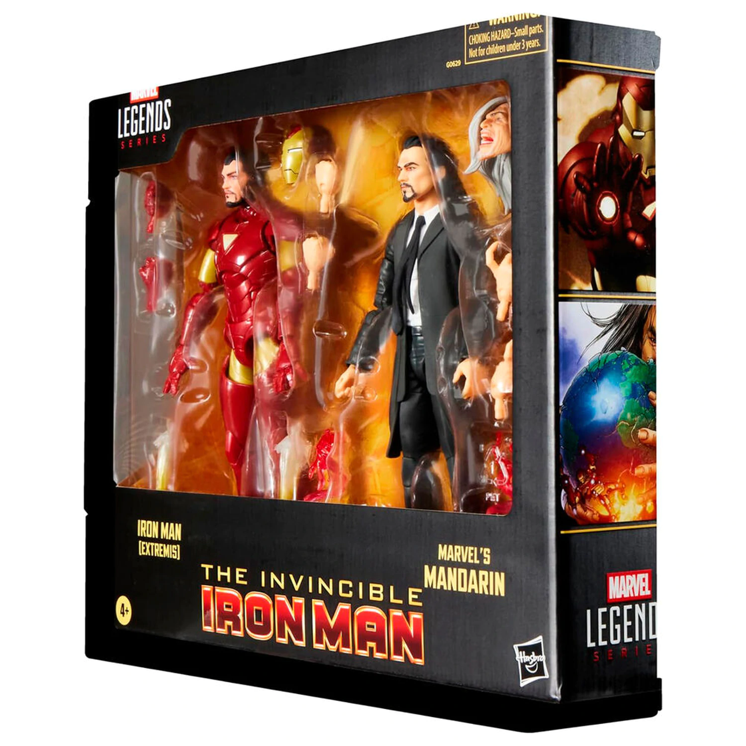 Marvel The Invencible Iron Man - Iron Man Extremis & Marvels Mandarin 2 db-os figura csomag 15cm termékfotó