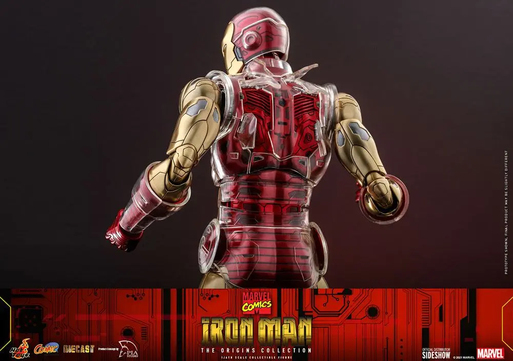 Marvel The Origins Collection Comic Masterpiece 1/6 Iron Man akciófigura 33 cm termékfotó