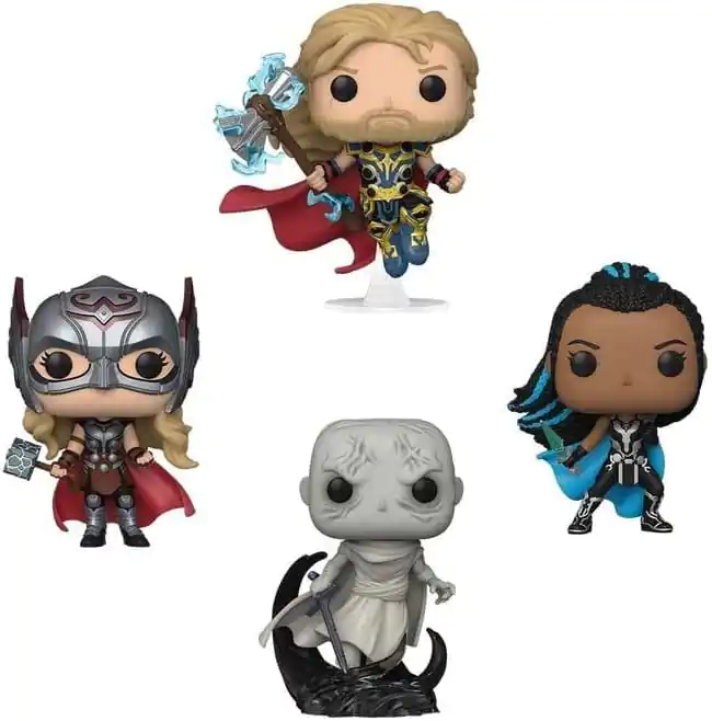 Marvel Thor L&T Funko POP! Movies Vinyl figura 4 db-os csomag 9 cm termékfotó