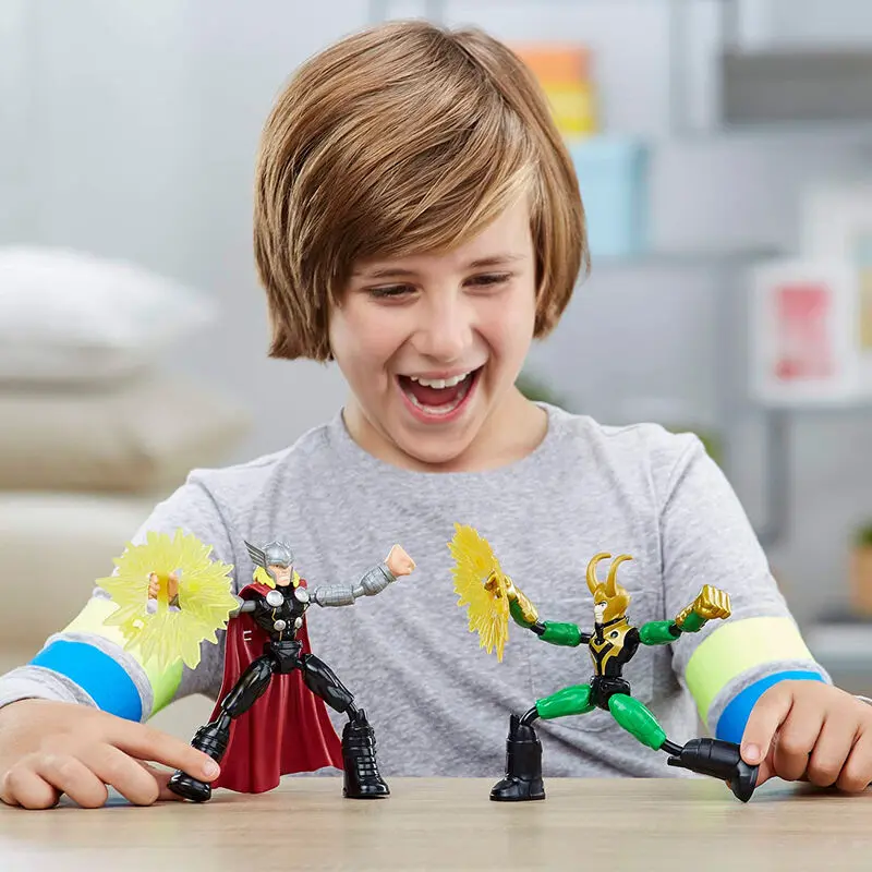 Marvel Thor vs Loki Bend és Flex 2db-os figura csomag 15cm termékfotó