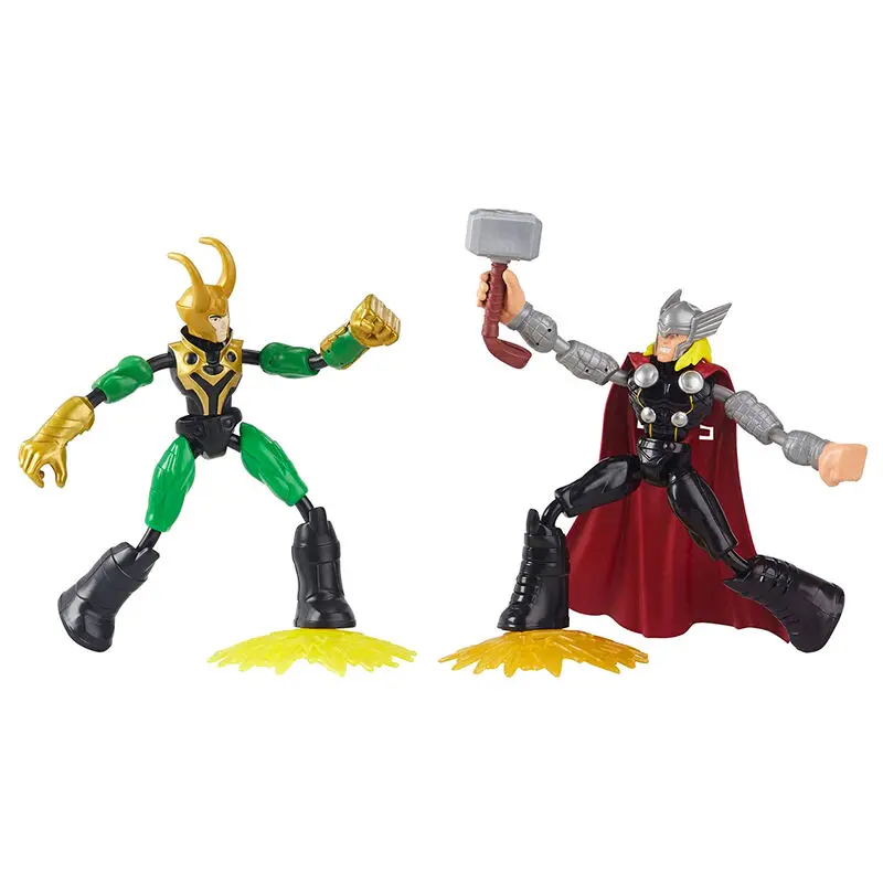 Marvel Thor vs Loki Bend és Flex 2db-os figura csomag 15cm termékfotó