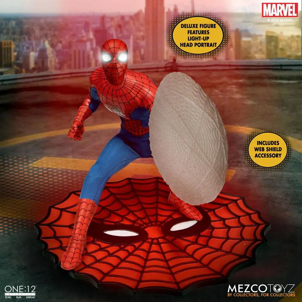 Marvel Universe Action Figure 1/12 The Amazing Spider-Man - Deluxe Edition 16 cm termékfotó