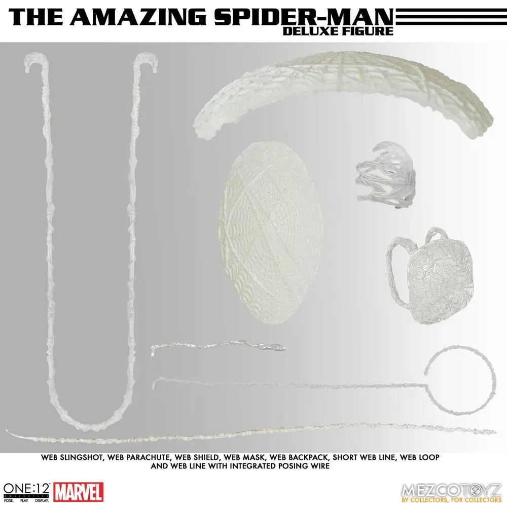 Marvel Universe Action Figure 1/12 The Amazing Spider-Man - Deluxe Edition 16 cm termékfotó