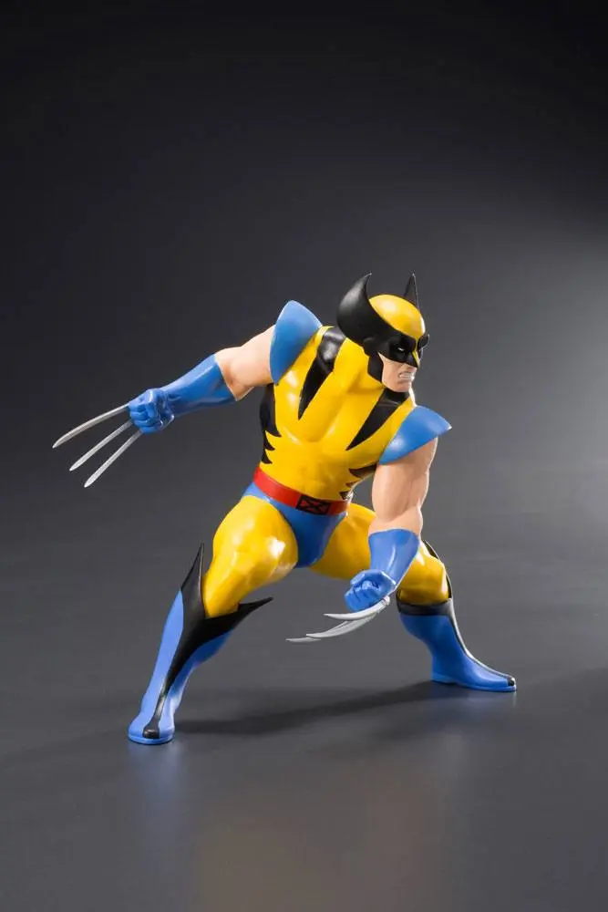 Marvel Universe ARTFX+ 1/10 Wolverine &amp; Jubilee (X-Men '92) szobor figura csomag 16 cm termékfotó