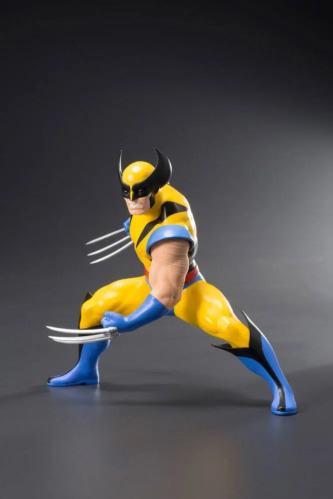 Marvel Universe ARTFX+ 1/10 Wolverine &amp; Jubilee (X-Men '92) szobor figura csomag 16 cm termékfotó
