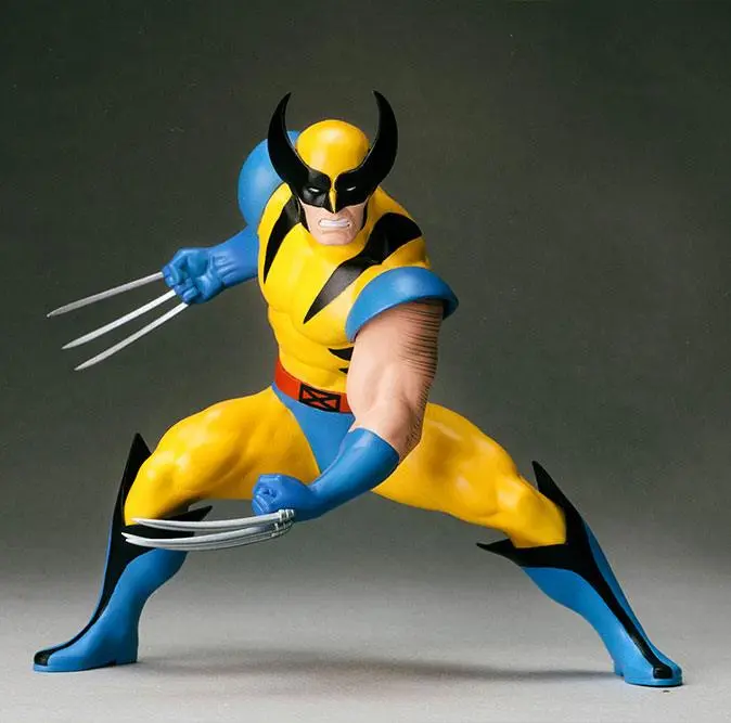 Marvel Universe ARTFX+ 1/10 Wolverine &amp; Jubilee (X-Men '92) szobor figura csomag 16 cm termékfotó