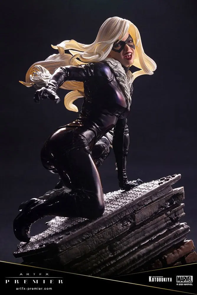 Marvel Universe ARTFX Premier 1/10 Black Cat PVC szobor figura 16 cm termékfotó