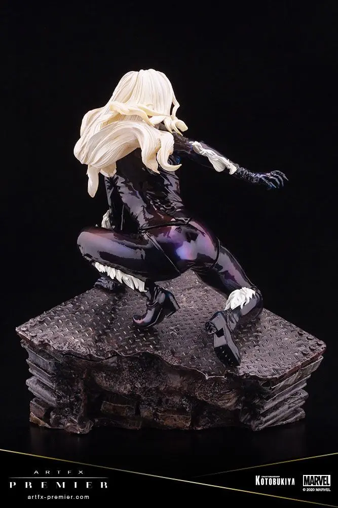 Marvel Universe ARTFX Premier 1/10 Black Cat PVC szobor figura 16 cm termékfotó