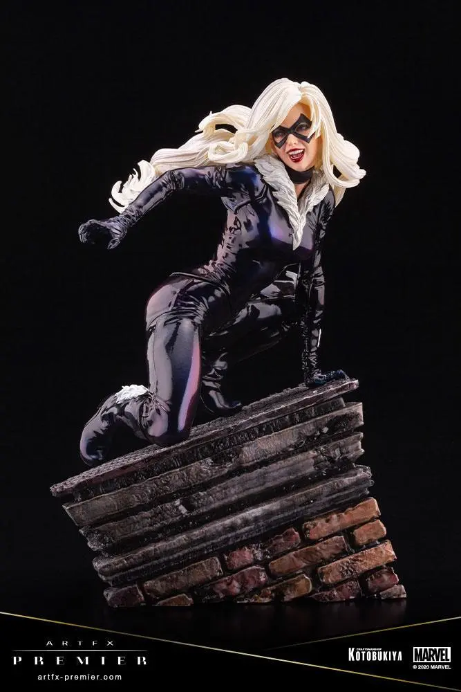 Marvel Universe ARTFX Premier 1/10 Black Cat PVC szobor figura 16 cm termékfotó