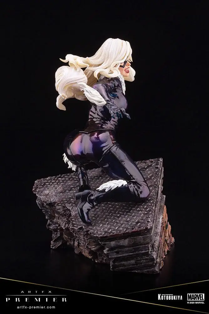 Marvel Universe ARTFX Premier 1/10 Black Cat PVC szobor figura 16 cm termékfotó