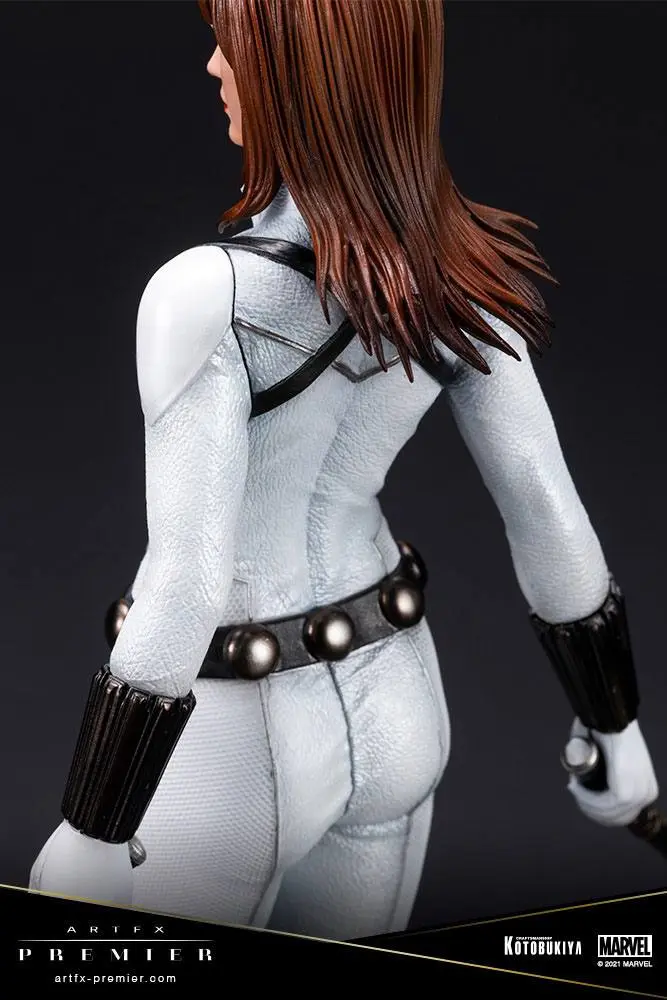 Marvel Universe ARTFX Premier 1/10 Black Widow White Costume Limitált kiadás PVC szobor figura 21 cm termékfotó
