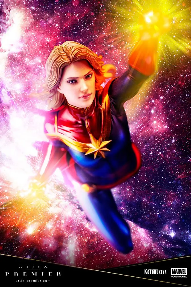 Marvel Universe ARTFX Premier 1/10 Captain Marvel PVC szobor figura 27 cm termékfotó