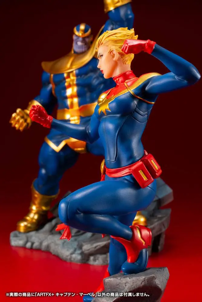 Marvel Universe Avengers Series ARTFX+ 1/10 Captain Marvel PVC szobor figura 17 cm termékfotó