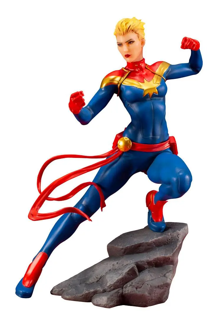 Marvel Universe Avengers Series ARTFX+ 1/10 Captain Marvel PVC szobor figura 17 cm termékfotó