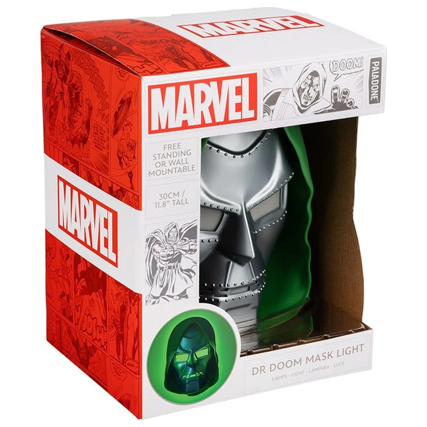Marvel Universe Dr Doom Mask lámpa 30 cm termékfotó