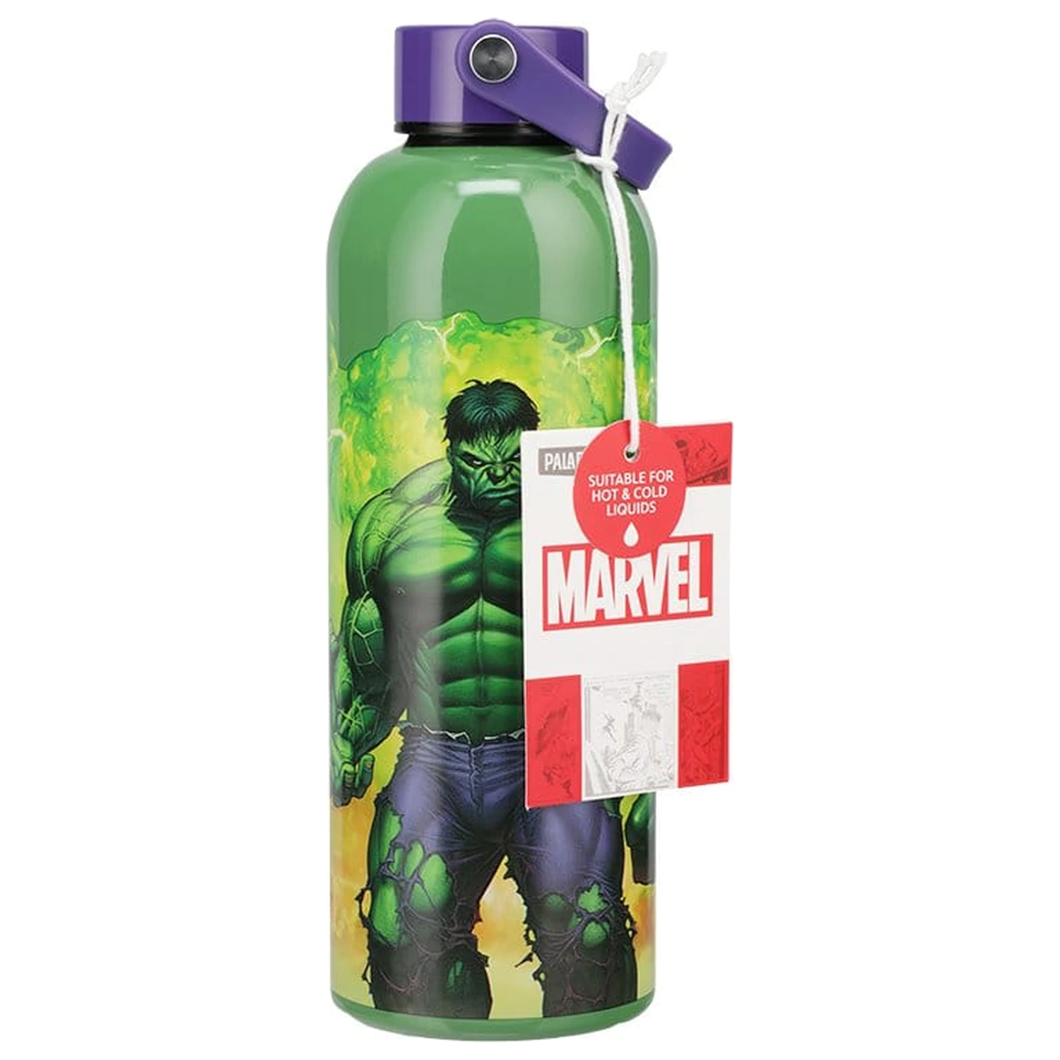 Marvel Universe Hulk fém vizes palack kulacs  termékfotó