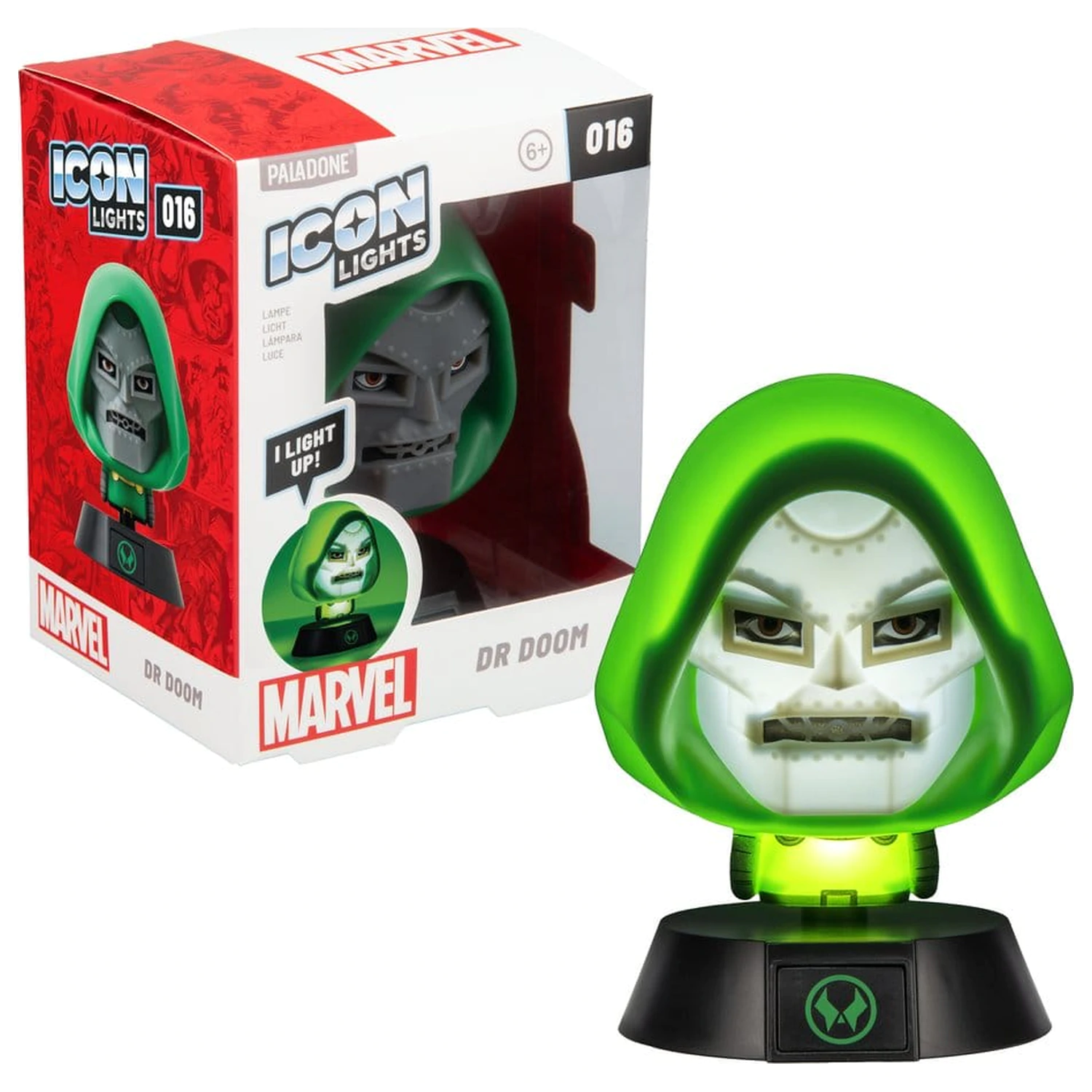 Marvel Universe Icon lámpa Dr Doom 11 cm termékfotó