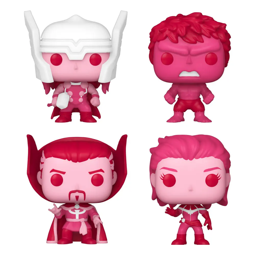 Marvel Valentines Pocket Funko POP! Vinyl figurák 4 cm termékfotó