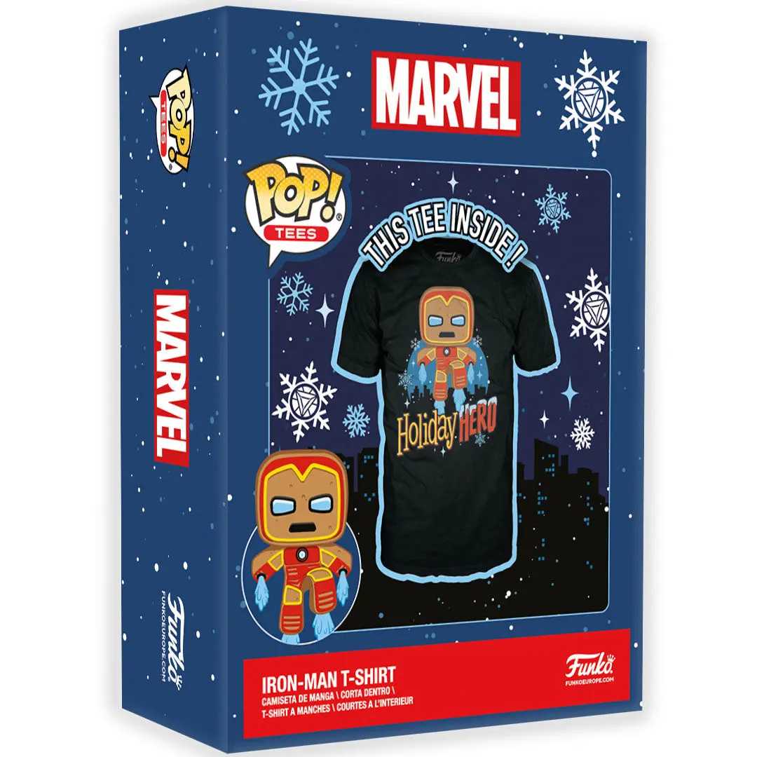 Marvel Iron Man Gingerbread póló termékfotó