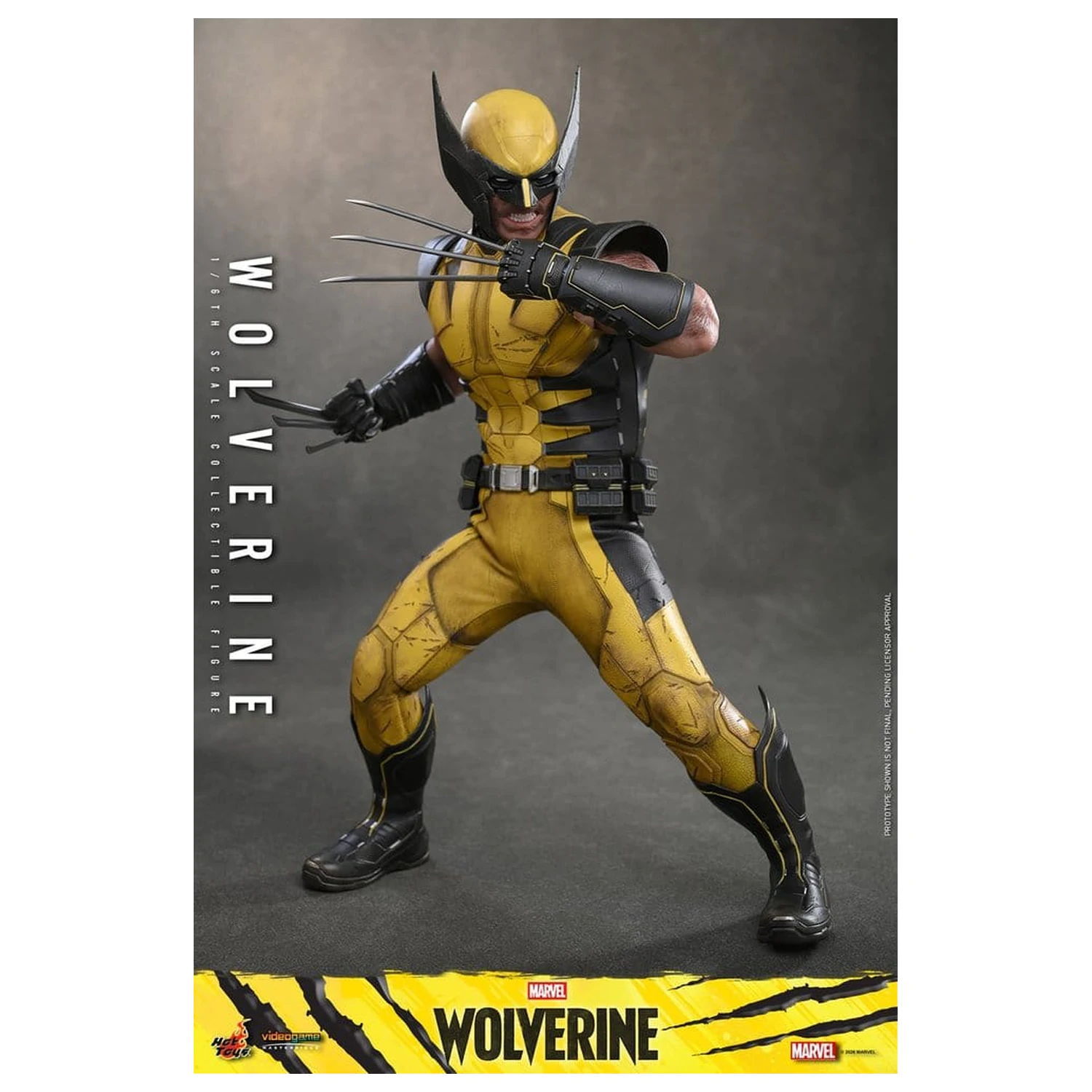 Marvel Video Game Masterpiece 1/6 Wolverine akciófigura 29 cm termékfotó