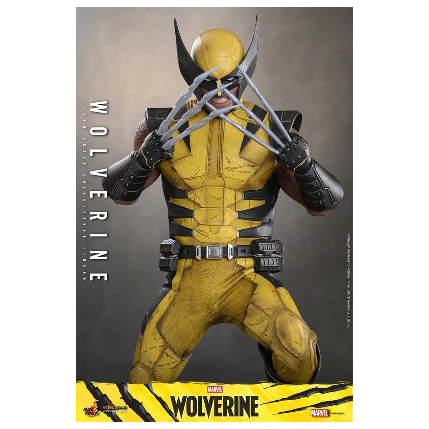 Marvel Video Game Masterpiece 1/6 Wolverine akciófigura 29 cm termékfotó