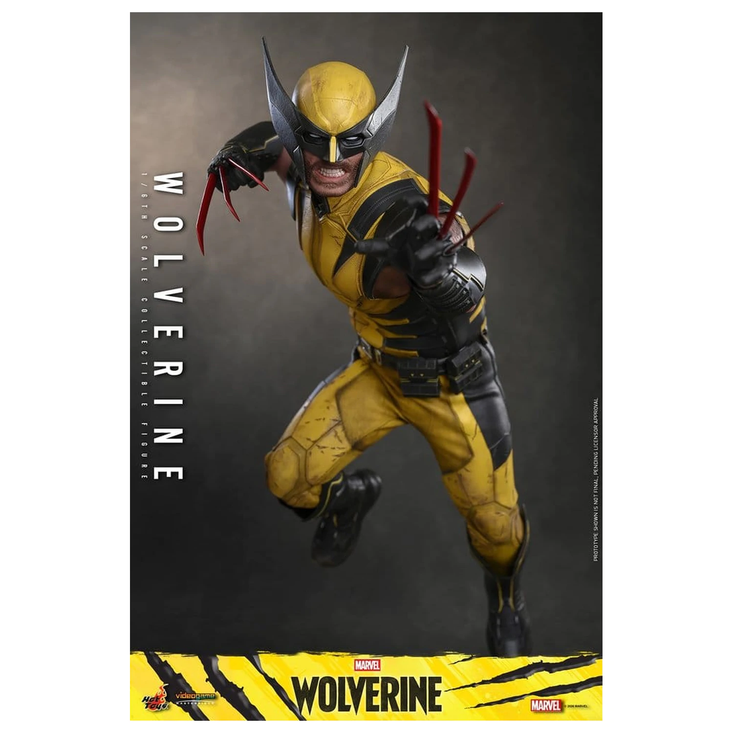 Marvel Video Game Masterpiece 1/6 Wolverine akciófigura 29 cm termékfotó