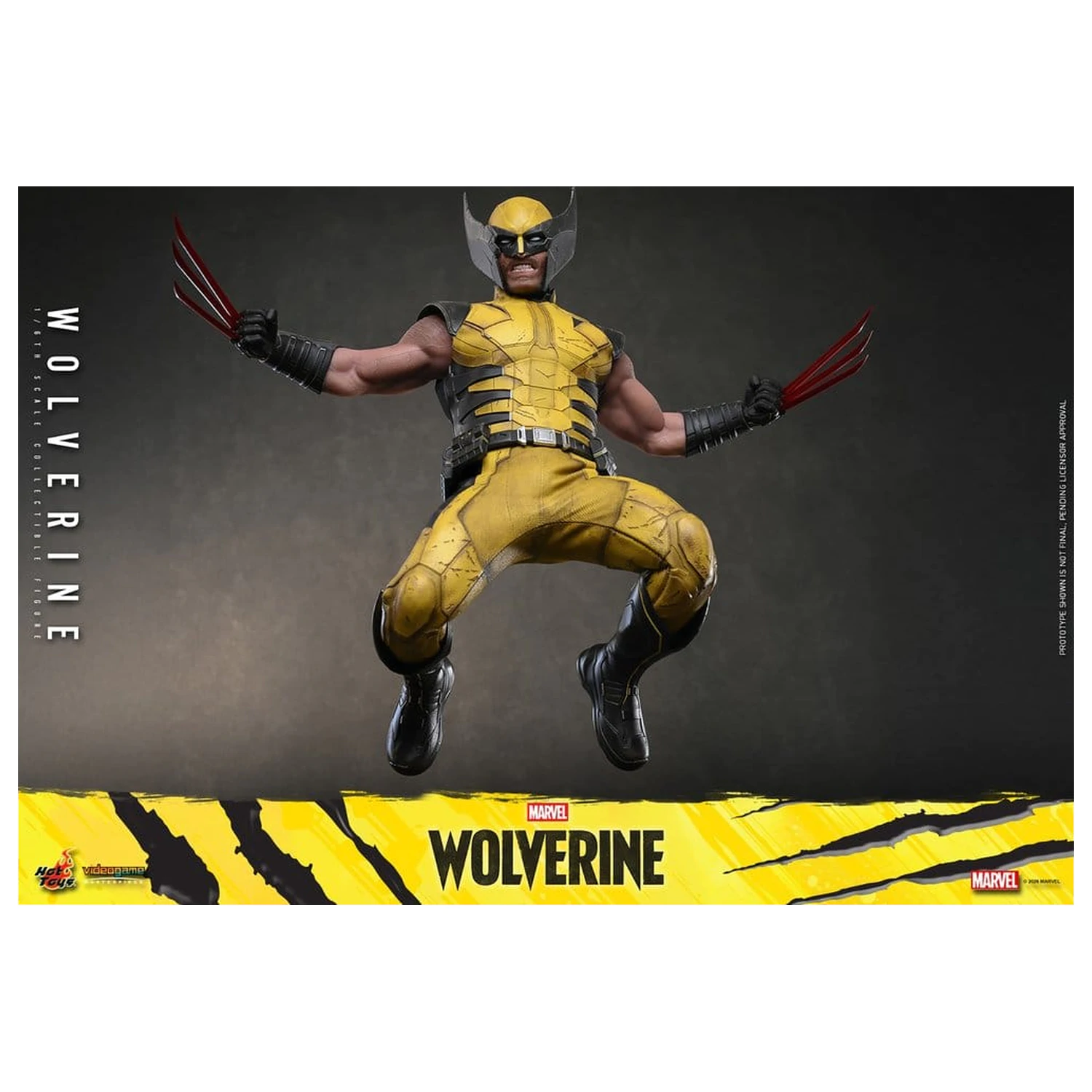 Marvel Video Game Masterpiece 1/6 Wolverine akciófigura 29 cm termékfotó