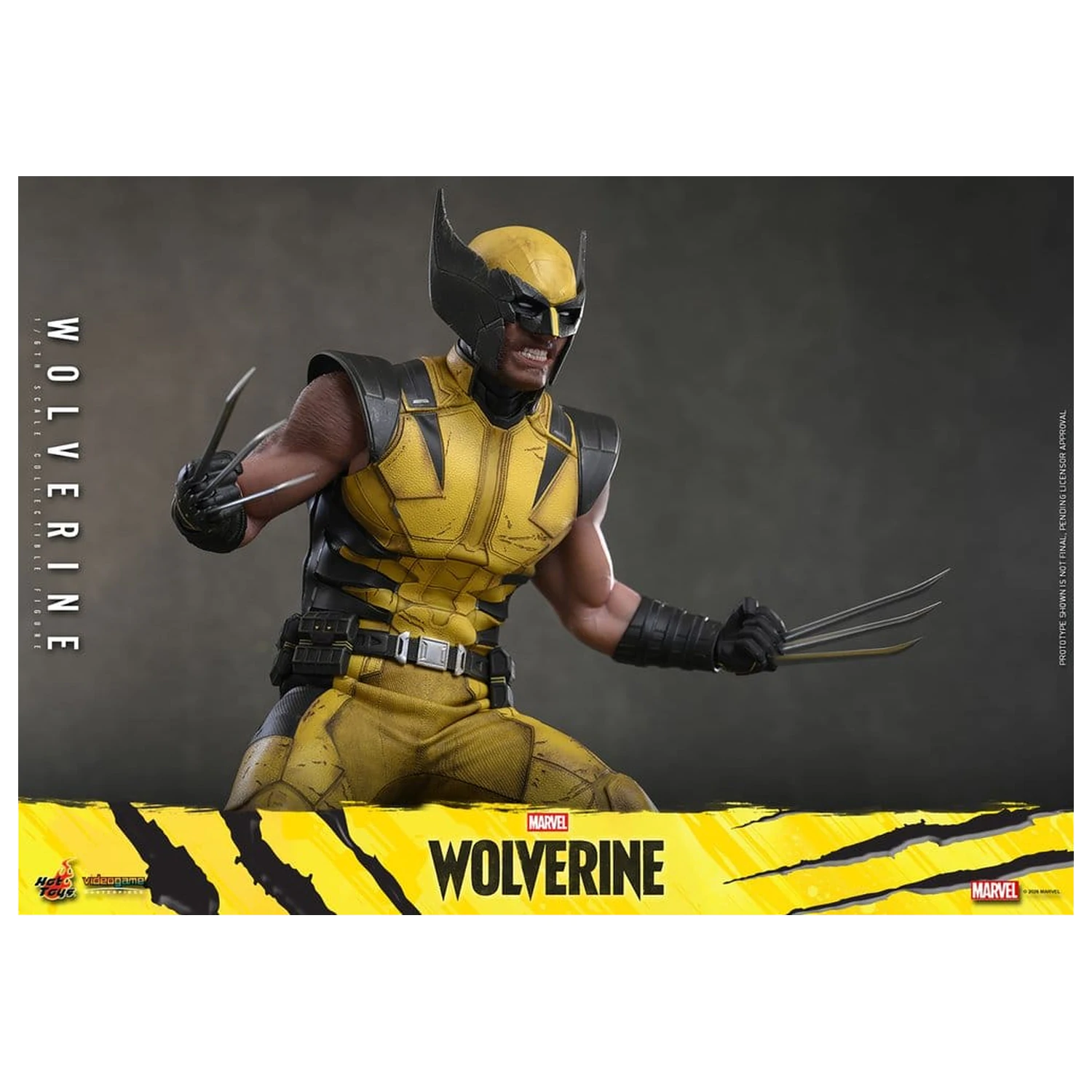 Marvel Video Game Masterpiece 1/6 Wolverine akciófigura 29 cm termékfotó