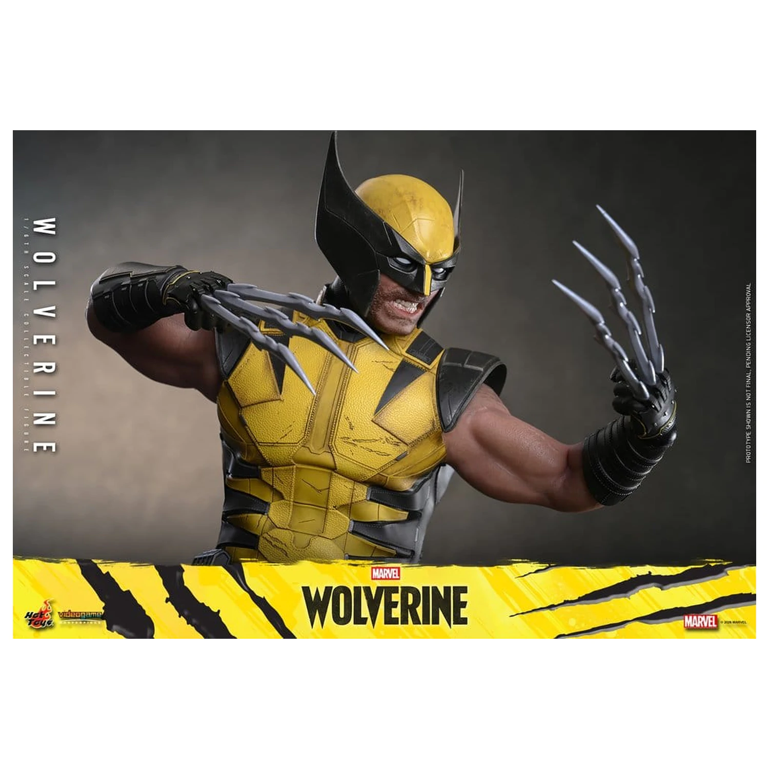 Marvel Video Game Masterpiece 1/6 Wolverine akciófigura 29 cm termékfotó