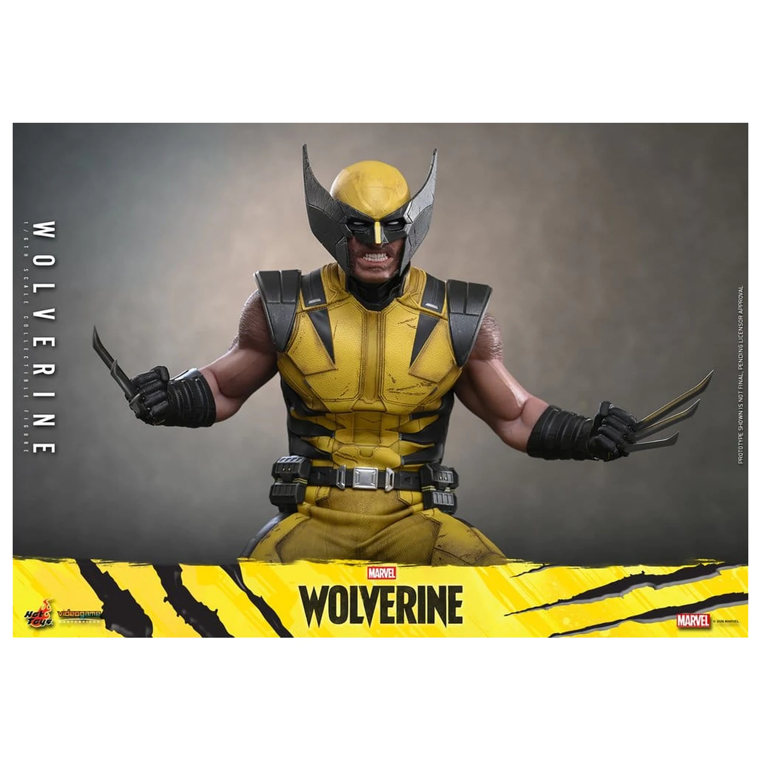 Marvel Video Game Masterpiece 1/6 Wolverine akciófigura 29 cm termékfotó