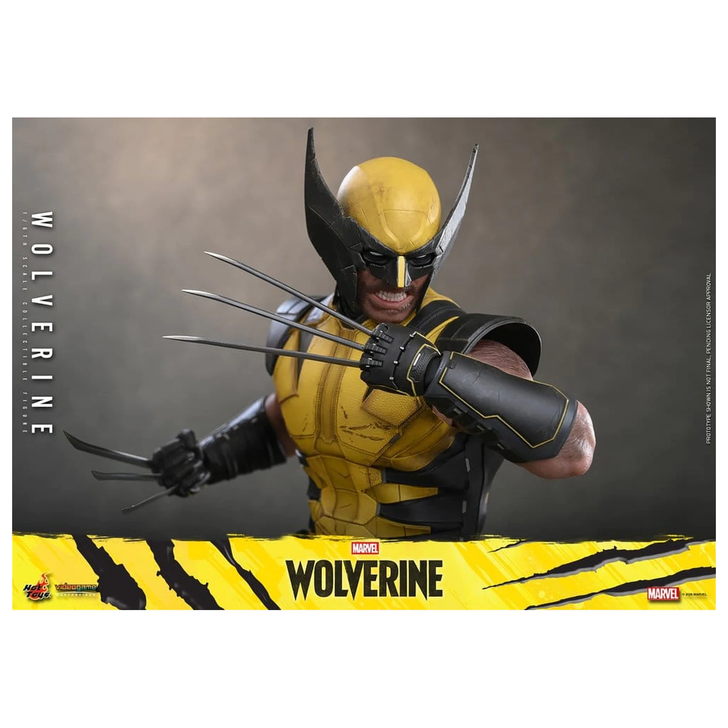 Marvel Video Game Masterpiece 1/6 Wolverine akciófigura 29 cm termékfotó