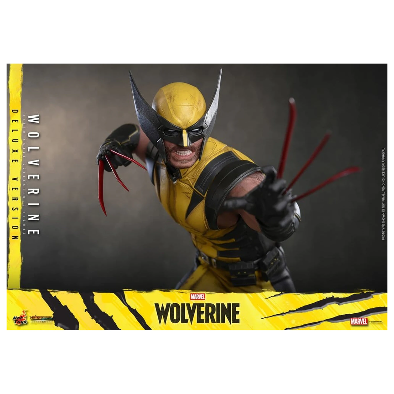 Marvel Video Game Masterpiece 1/6 Wolverine (Deluxe Version) akciófigura 29 cm termékfotó