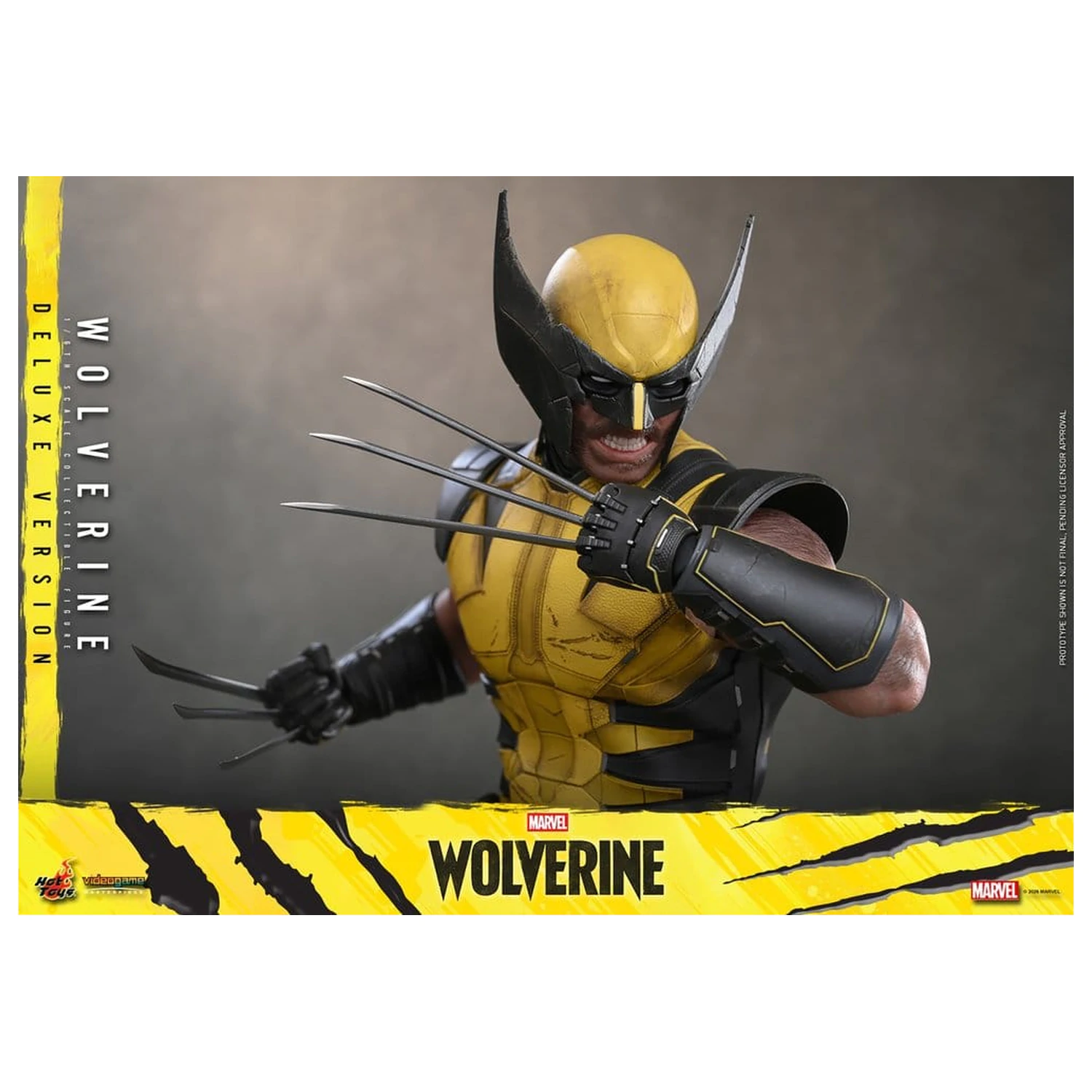 Marvel Video Game Masterpiece 1/6 Wolverine (Deluxe Version) akciófigura 29 cm termékfotó