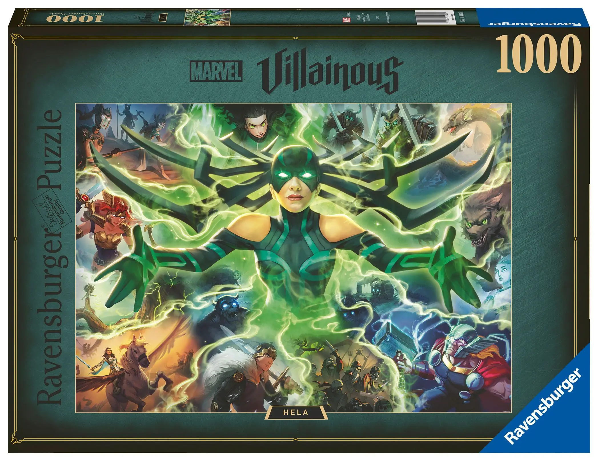Marvel Villainous Hela puzzle (1000 darab) termékfotó